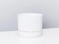 White Selfwatering Pots 215mm