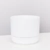 White Selfwatering Pots 170mm